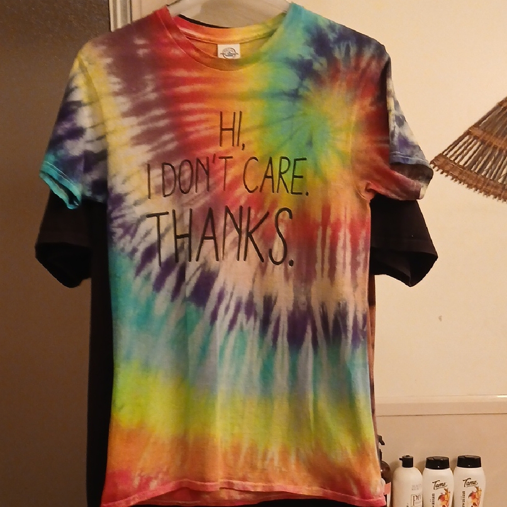Delta Pro Weight‎ Orange and Green T-Shirt. Mens Sz.S.